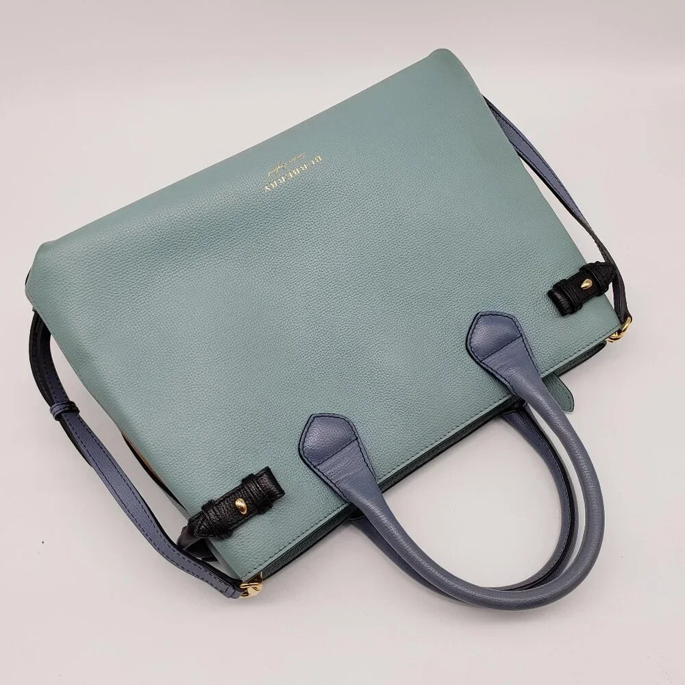 Authentic Burberry Banner Leather Satchel Bag 250-022026 - Picture 8 of 16